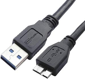lot 81494 image: Itd Itanda Usb 3.0 Micro Cable, 3.3Ft Usb 3.0 A To Micro B Charger Compatible With Samsung Galaxy S5, Note 3, Note Pro 12.2, Wd Western Digital My Passport And Elements Hard Drives