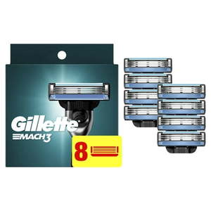 lot 81551 image: Gillette Mach3 Men S Razor Blades 8 Blade Refills
