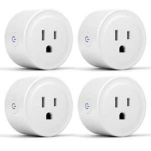 lot 81631 image: Smart Plug Exioty,Compatible With Alexa,Simple Set Up With One Voice Command,Voice Control,App Remote Control,Timer & Schedulete,Bluetooth Mesh4 Pack