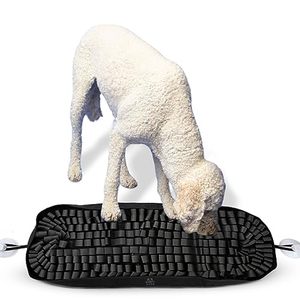 lot 81634 image: Viitz - Dog Snuffle Mat 32 X 27 Dog Sniffing Interactive Feeding Mat - Encourages Natural Foraging Skills And Stress Relief For SmallMediumLarge DogsCats