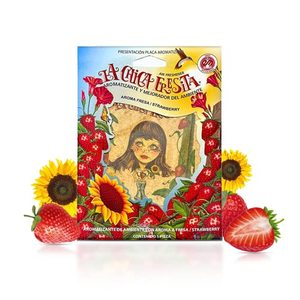 lot 81653 image: 6 Pack Strawberry La Chica Fresita Air Fresheners Aromatizante Fresa