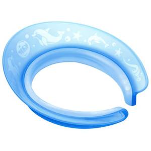 lot 81717 image: Kair Bath Visor For Babies, Safe Silicone Shower Cap For Kids, Shower Water Guard For Baby Bath And Toddler Bath - Blue