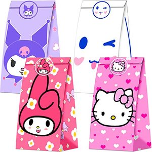 lot 81776 image: 28Pcs Cute Lovely Cat Melody Kawai Animal Figure Characters Party Favor Gift Goody Bags For Girls Kids Adults Party Birthday Party Supplies Decorations
