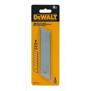 lot 81791 image: Dewalt 25 Mm Snap Blades