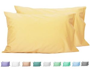 lot 82228 image: Sunflower Queen Pillowcases Set Of 2, 100% Cotton Queen Pillow Cases 2, 2030 Inches Sheepskin, Soft And Breathable