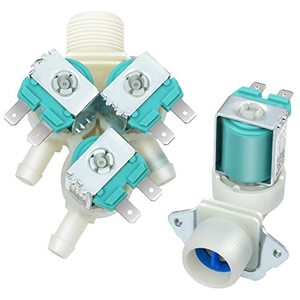 lot 82234 image: 5220Fr2075L (Cold), 5220Fr2006H (Hot) Water Inlet Valve Compatible With Lg, Kenmore Washer. Replacement Models  5221Er1003A 5221Er1003C 5220Fr2006L 5220Fr2006Q Etc.