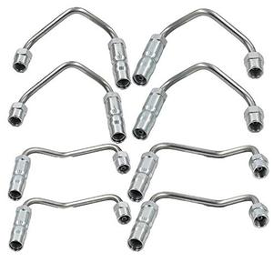 lot 82246 image: 8 X Fuel Injector Lines Replacement For Chevy Chevrolet Silverado 2500Hd 3500Gmc Sierra 2500Hd 3500 6.6L Lb7 Duramax Diesel 2001-2004 Fuel Injector Supply Lines 904-126 904-127 904-128