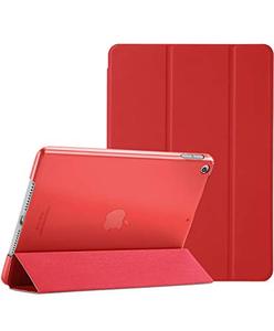 lot 82258 image: Procase Ipad 10.2 Case Ipad 9Th Generation 2021 Ipad 8Th Generation 2020 Ipad 7Th Generation 2019 Case, Ipad Cover 9Th Generation Slim Hard Back Smart Cover For 10.2 Ipad Case -Red