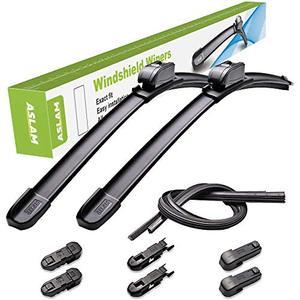 lot 82266 image: Aslam Windshield Wipers For Audi A6Rs6S6Lexus RxEnclave All-Season Blade Type-M 2621,Multifunctional Adapters And Refills Replaceable,Double Service Life(Set Of 2)
