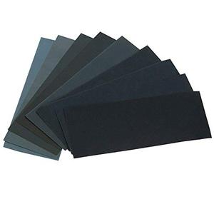 lot 82365 image: Hsymq 24Pcs Sand Paper Variety Pack Sandpaper 12 Grits Assorted For Wood Metal Sanding, Wet Dry Sandpaper 1201501802403204006008001000150025003000 Grit