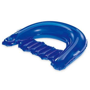 lot 1682 image: Funsicle Midnight Blue Chill-Out Chair Inflatable Pool Float Adults Unisex