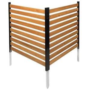 lot 1652 image: Charleston Wood Slat Screen Kit (42in H x 38in W)