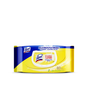 lot 3648 image: Lysol Handi-Pack Disinfecting Wipes 80ct Lemon & Lime Blossom