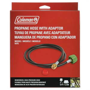 lot 5038 image: Coleman High-Pressure Propane Gas Hose and Adapter 5 Foot