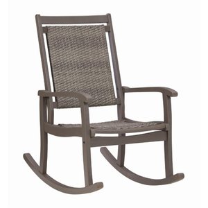 lot 1663 image: Signature Design by Ashley Emani Rocking Chair - Gray- Retail $164.99