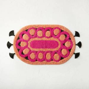 lot 2382 image: Chaya Bath Rug Terracotta Pink - Opalhouse�� designed with Jungalow��