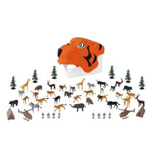 lot 2424 image: Animal Planet Safari Storage Head Collection (Target Exclusive)