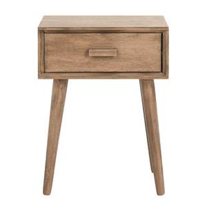 lot 3595 image: SAFAVIEH Lyle Accent Table Chocolate