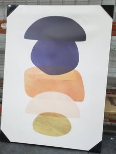 lot 5025 image: Mod Pods II- Gallery Wrapped Canvas 36 x 4