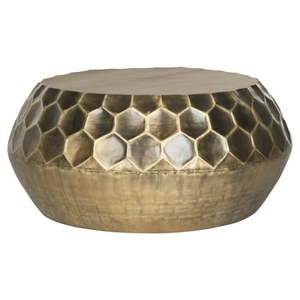 lot 5026 image: SAFAVIEH Roxanna Coffee Table Antique Brass