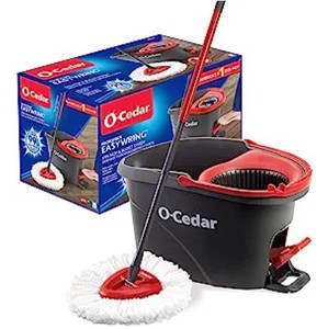 lot 3639 image: O-Cedar Microfiber Easywring Spin Mop And Bucket System