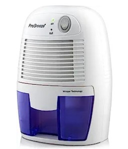 lot 1646 image: ProBreeze Mini Dehumidifier 17floz Capacity Up To 215sqft