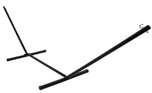 lot 2400 image: 12 2 Pt. Metal Hammock Stand, Hammock Not Included