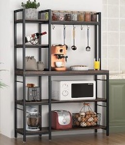 lot 3597 image: TribeSigns 5 Tier Brackers Rack Utility Storage Shelf