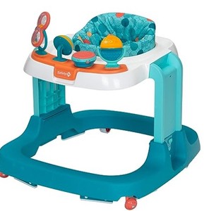 lot 2373 image: Safety 1st BlueOrange Baby Walker With Removable Toy Tray