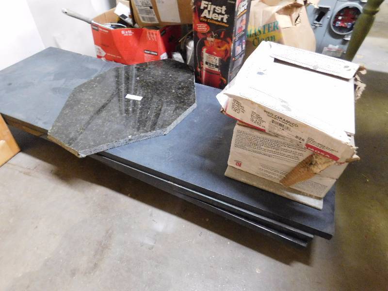 lot 123 image: Granite and Tile