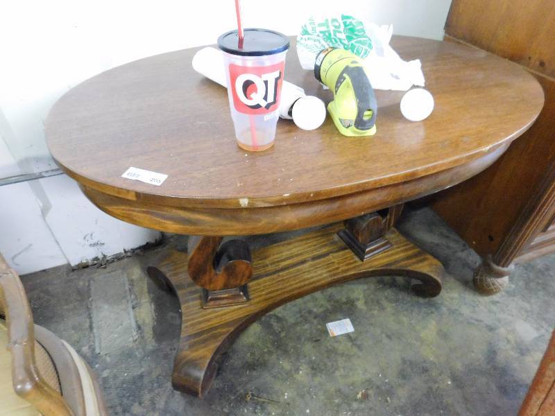 lot 205 image: Wooden Table