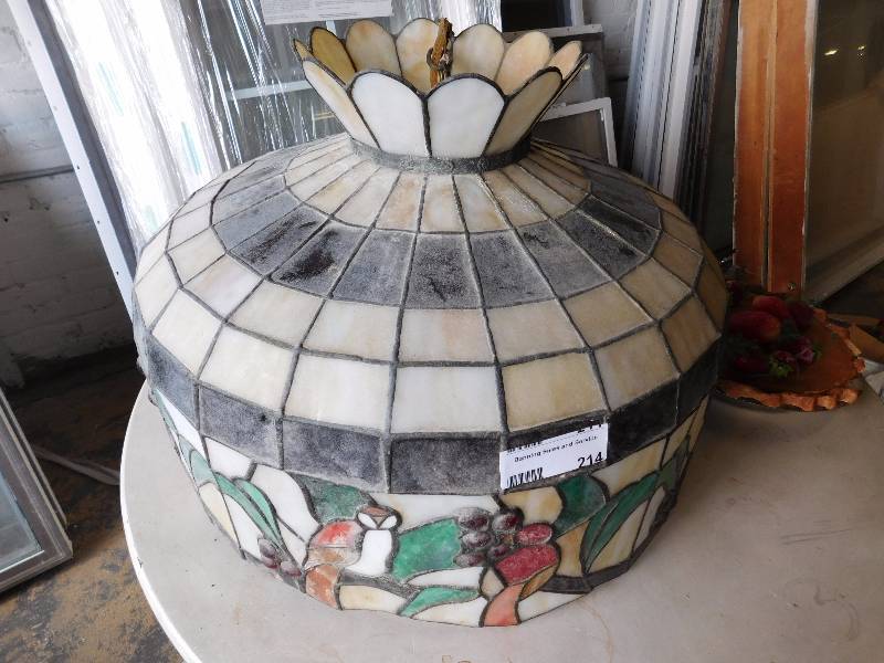 lot 214 image: Hanging Light Fixture