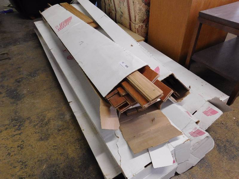 lot 261 image: Large Lot of Wood Flooring