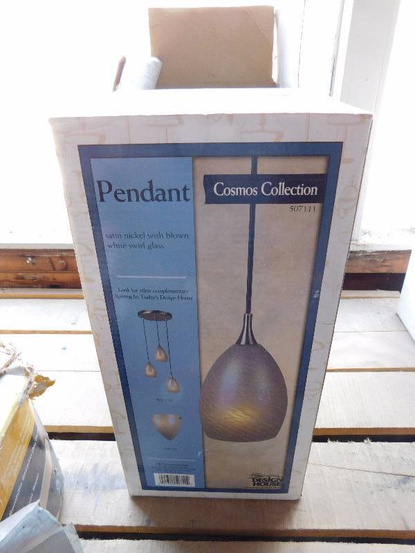 lot 235 image: 2 New In Box Hanging Pendent