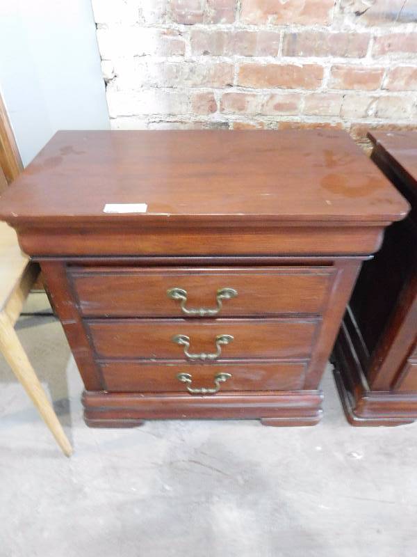lot 152 image: Wood Night Stand
