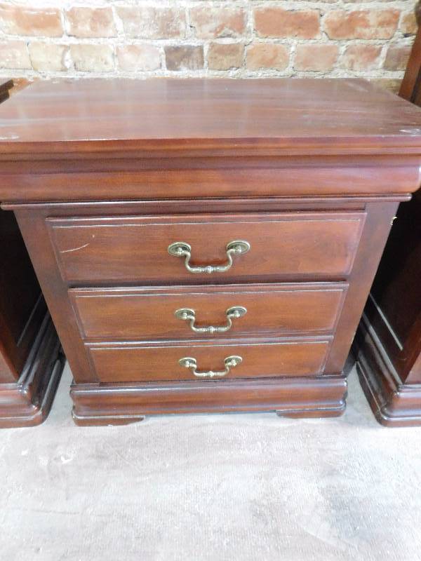 lot 152B image: Wood Night Stand
