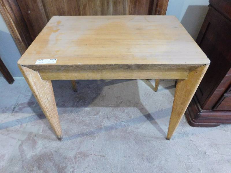 lot 242 image: Wood Night Stand