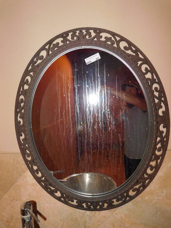 lot 251 image: Wall Mount Mirror