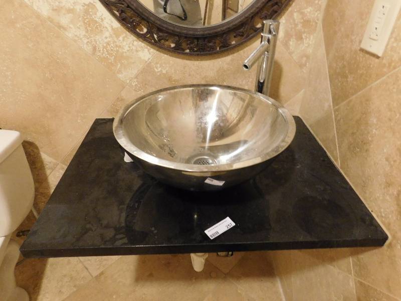 lot 257 image: Granite Counter and Sink