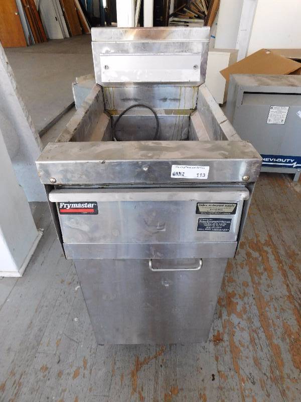 lot 113 image: FryMaster Fryer