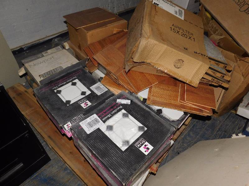 lot 317 image: Lot of Tile Flooring
