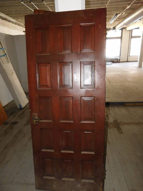 lot 294 image: Wood Door