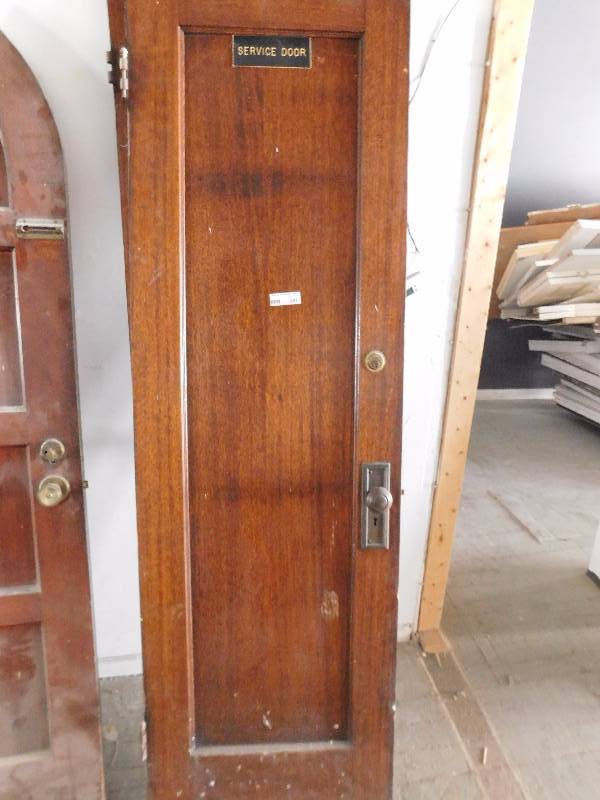 lot 297 image: Lot of 2 Wood Doors