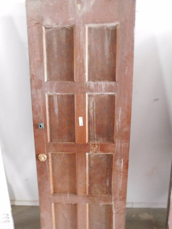 lot 299 image: Lot of 2 Wood Doors
