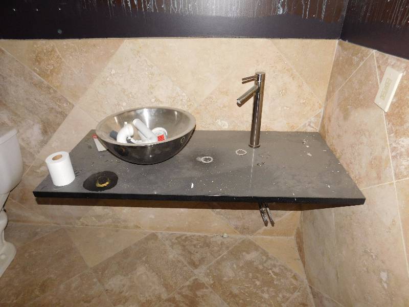 lot 337 image: Granite Countertop and Sink