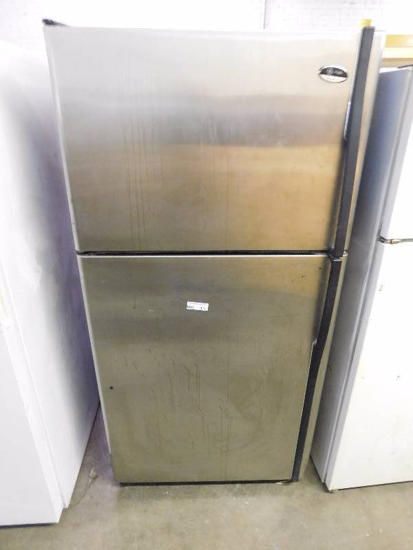 lot 111 image: GE Profile Split Door Residential FridgeFreezer Stainless Steel