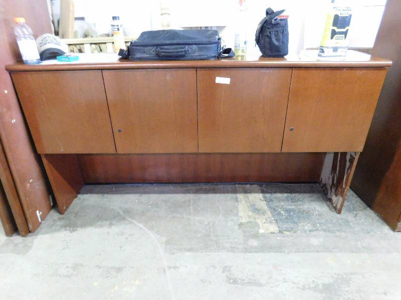 lot 131 image: Over The Desk Cabinet