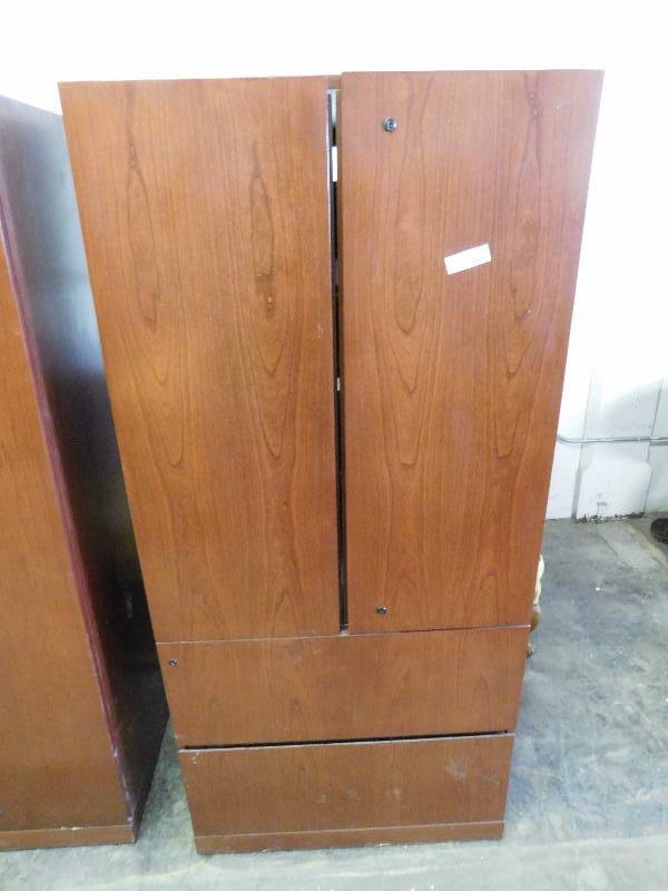 lot 128 image: Wood Dresser