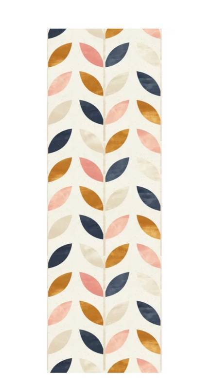 lot 6325 image: Boyette Peel & Stick Floral Wallpaper