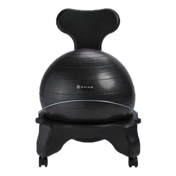 lot 2811 image: Gaiam Balance Ball Chair Black